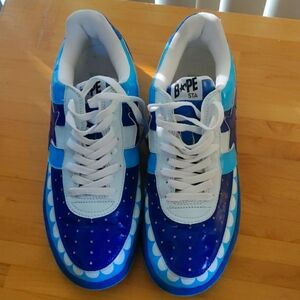 A Bathing Ape Bape Vintage Kaws Chomper Sta Shoes